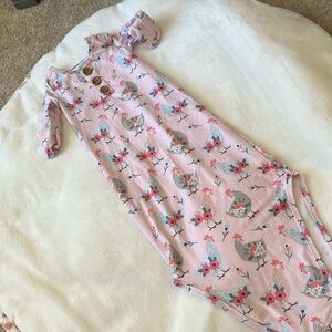 Caden lane knotted infant gown
